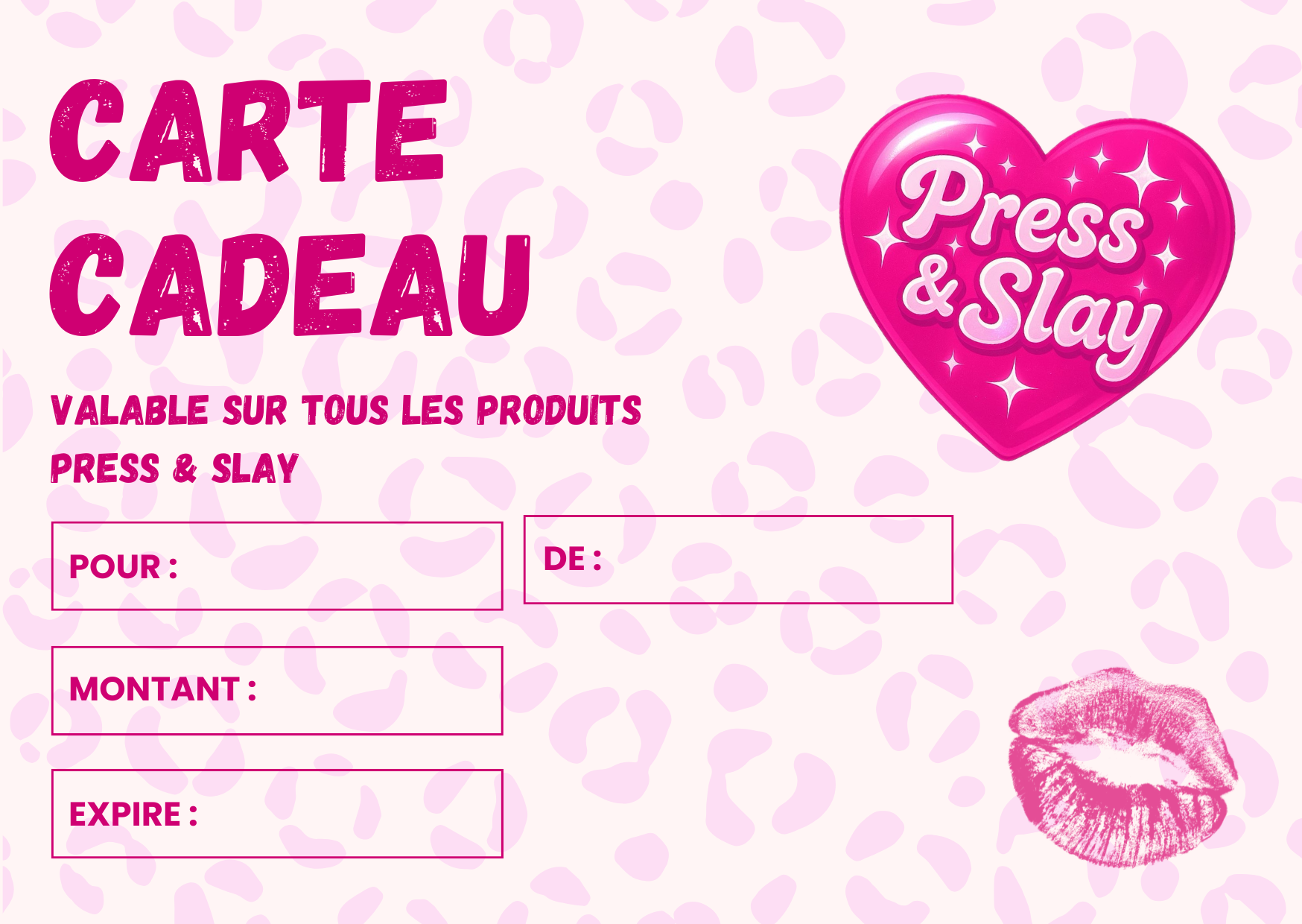Carte cadeau