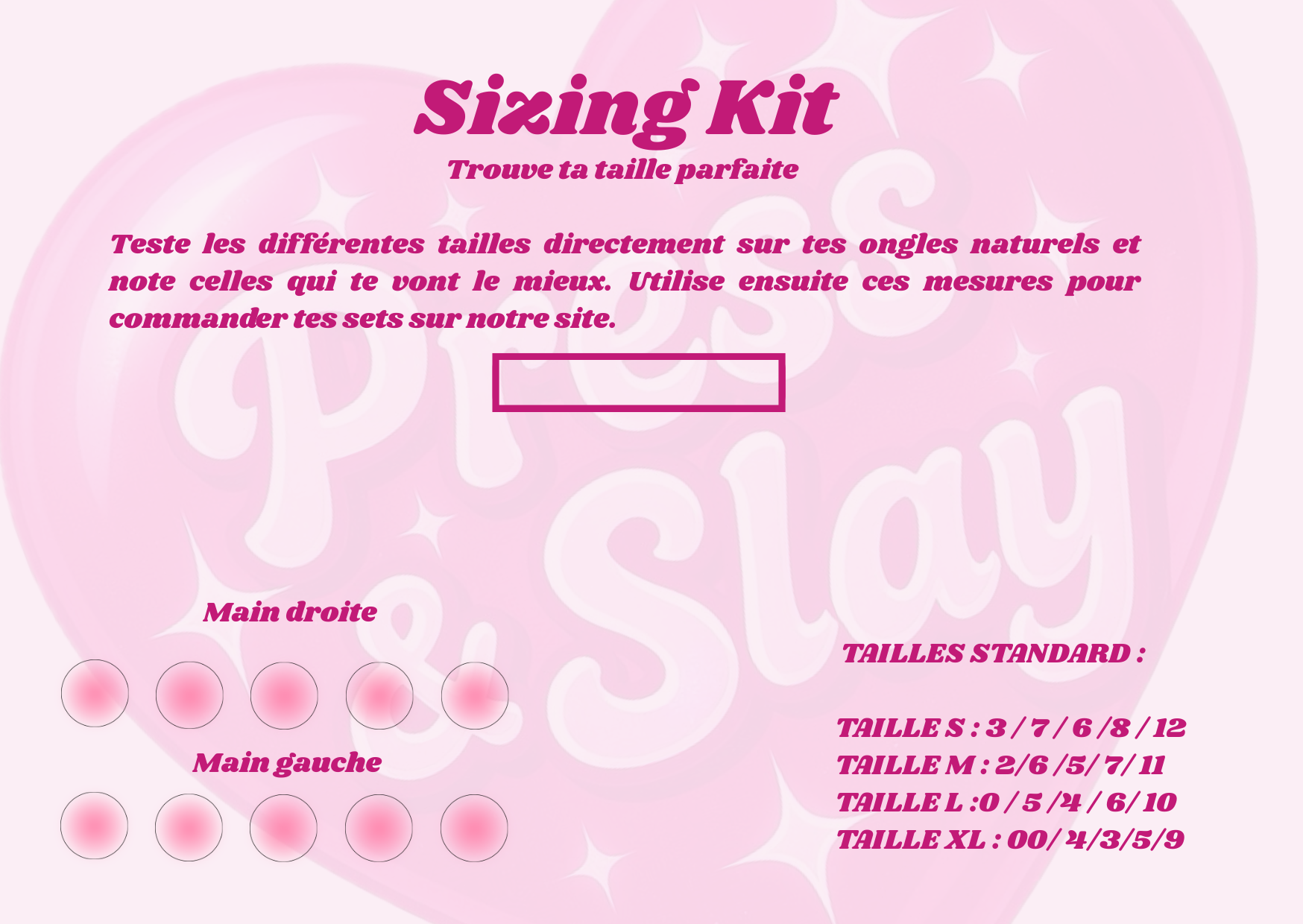 Sizing Kit